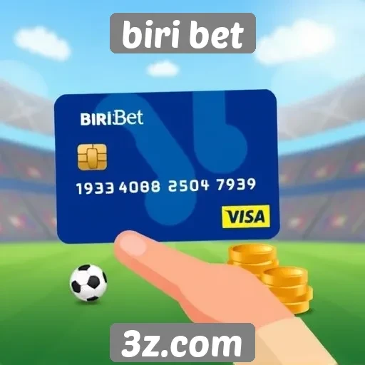 Métodos de pagamento disponíveis na Biri Bet